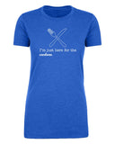 I'm Just Here for the Custom Text. Womens Thanksgiving T Shirts - Mato & Hash