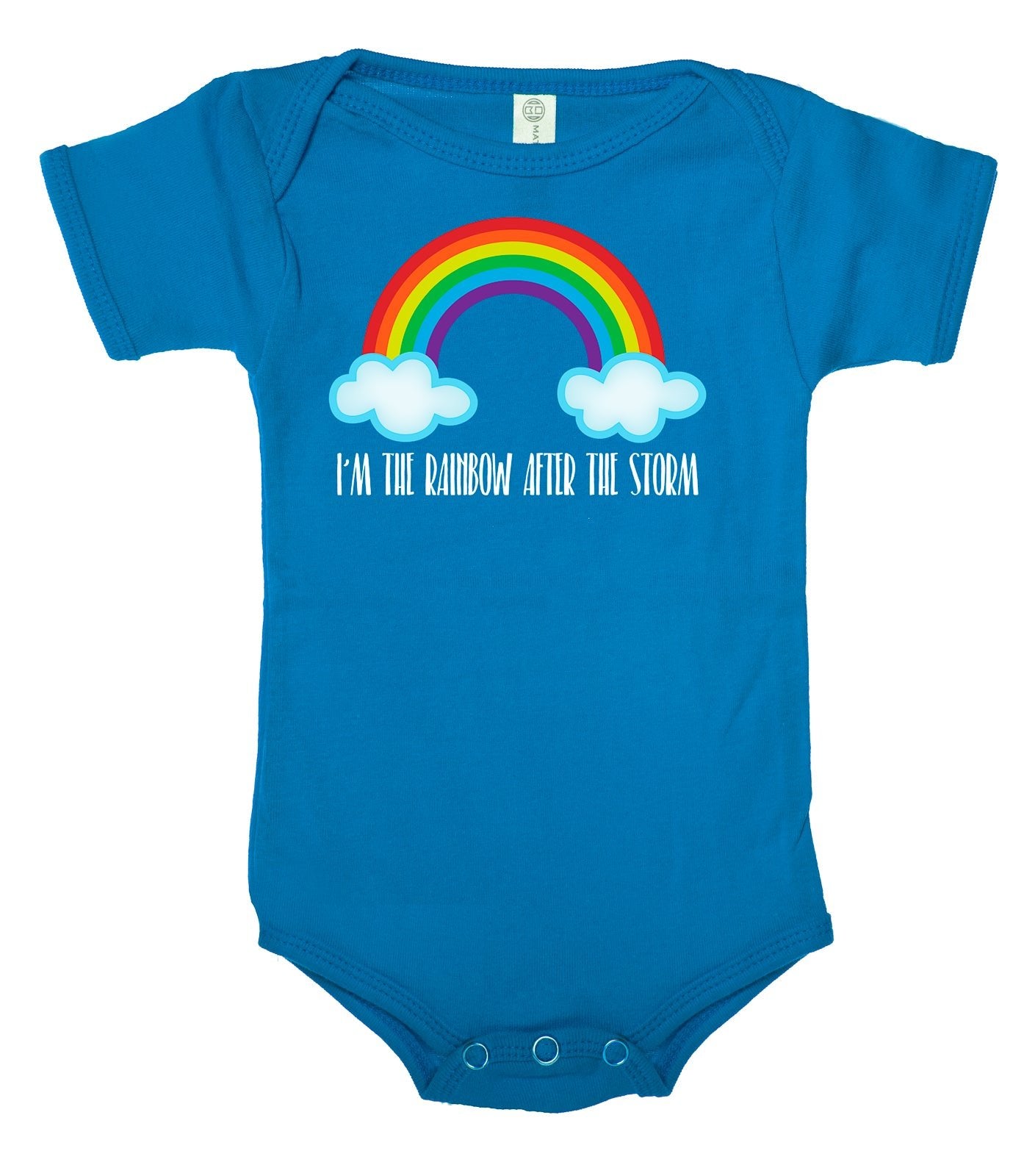 I'm the Rainbow After the Storm Baby Romper - Mato & Hash