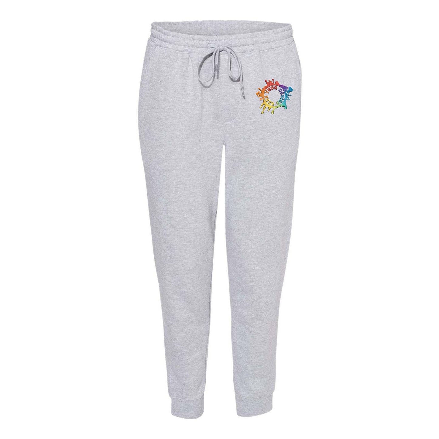 Independent Trading Co. Midweight Fleece Jogger Pants Embroidery - Mato & Hash