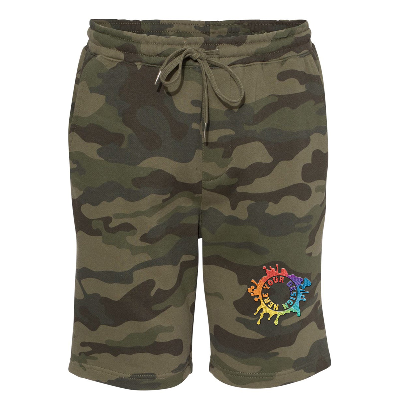 Independent Trading Co. Midweight Fleece Shorts Embroidery - Mato & Hash