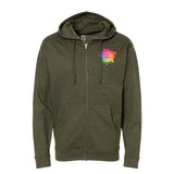 Independent Trading Co. Midweight Full-Zip Hooded Sweatshirt - Mato & Hash