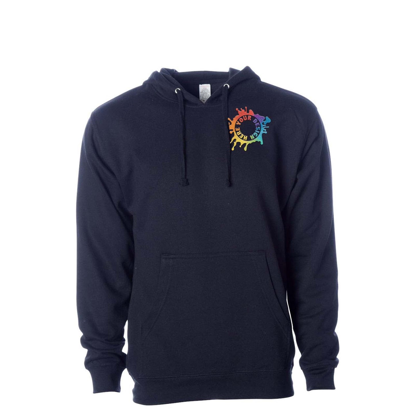 Independent Trading Co. Midweight Hooded Sweatshirt Embroidery - Mato & Hash
