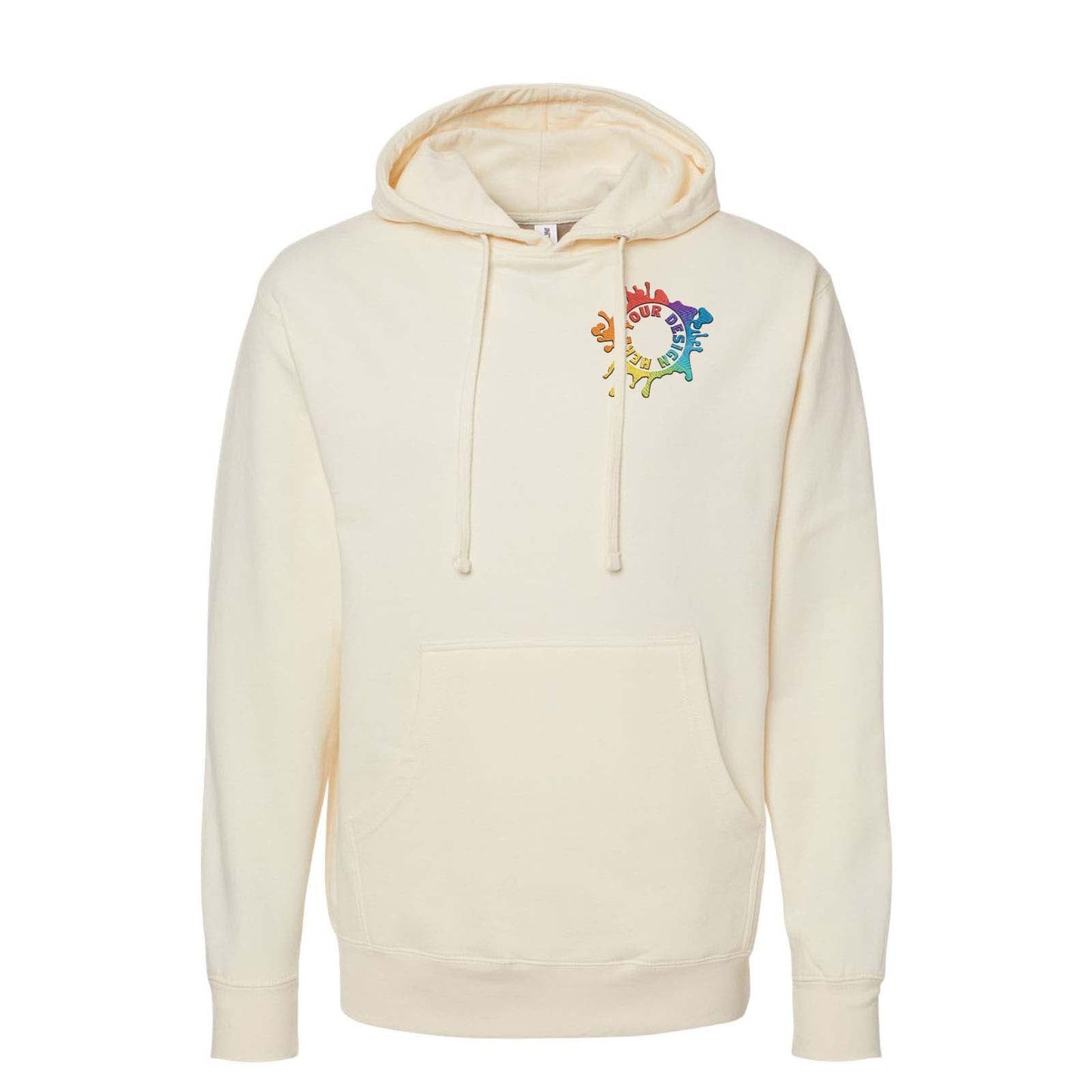 Independent Trading Co. Midweight Hooded Sweatshirt Embroidery - Mato & Hash