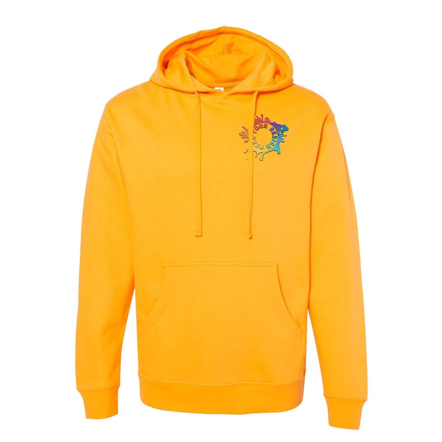 Independent Trading Co. Midweight Hooded Sweatshirt Embroidery - Mato & Hash