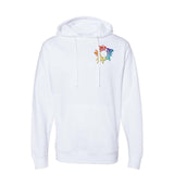 Independent Trading Co. Midweight Hooded Sweatshirt Embroidery