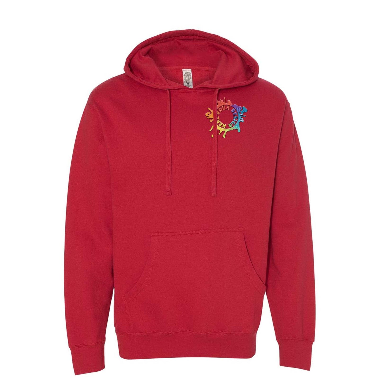 Independent Trading Co. Midweight Hooded Sweatshirt Embroidery - Mato & Hash