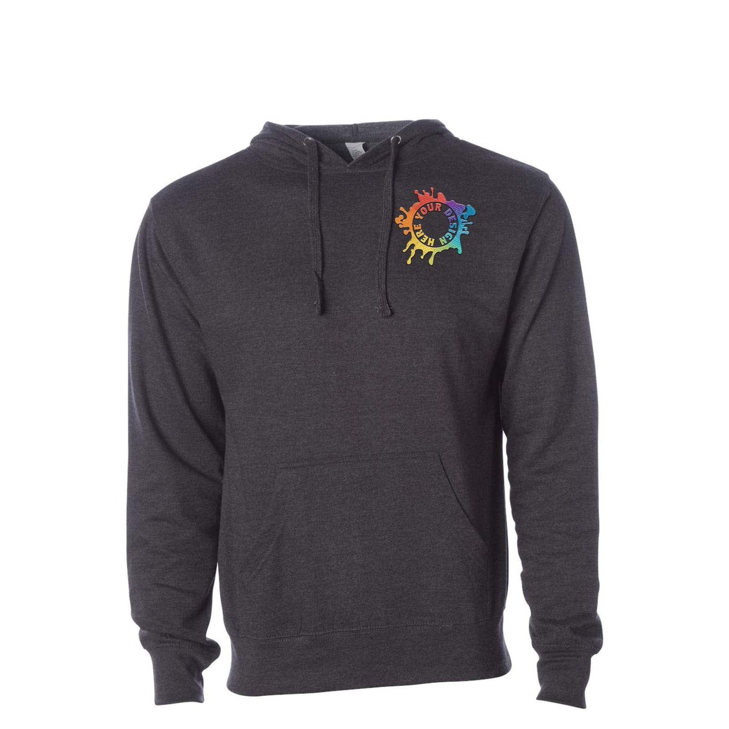 Independent Trading Co. Midweight Hooded Sweatshirt Embroidery - Mato & Hash