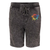 Independent Trading Co. Mineral Wash Fleece Shorts Embroidery