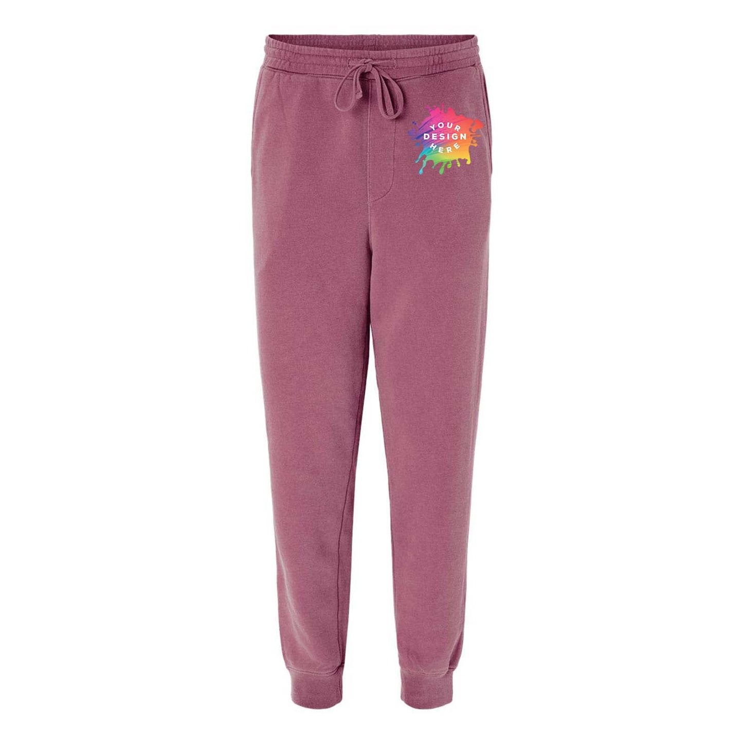 Independent Trading Co. Pigment-Dyed Fleece Jogger Pants - Mato & Hash