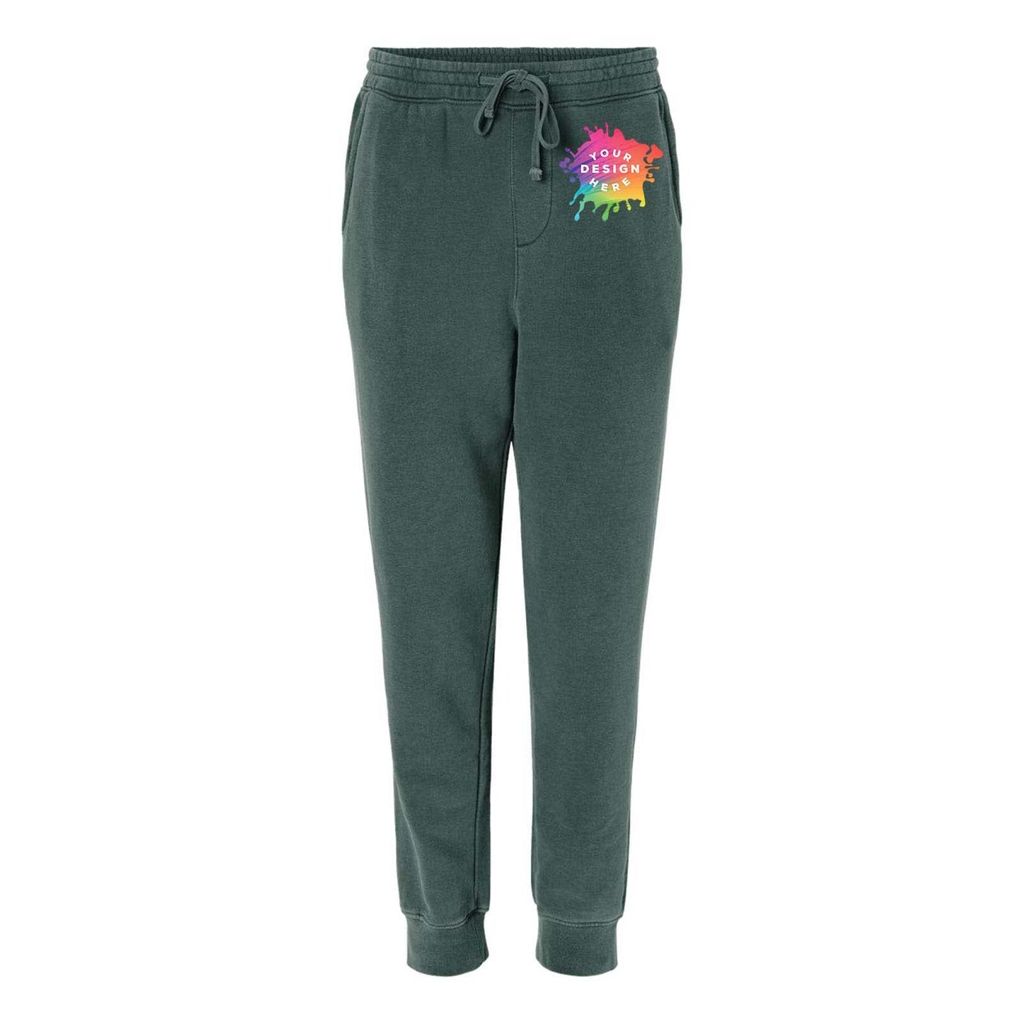 Independent Trading Co. Pigment-Dyed Fleece Jogger Pants - Mato & Hash
