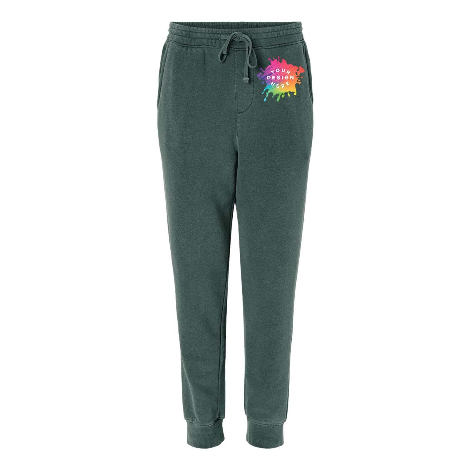 Independent Trading Co. Pigment-Dyed Fleece Jogger Pants - Mato & Hash