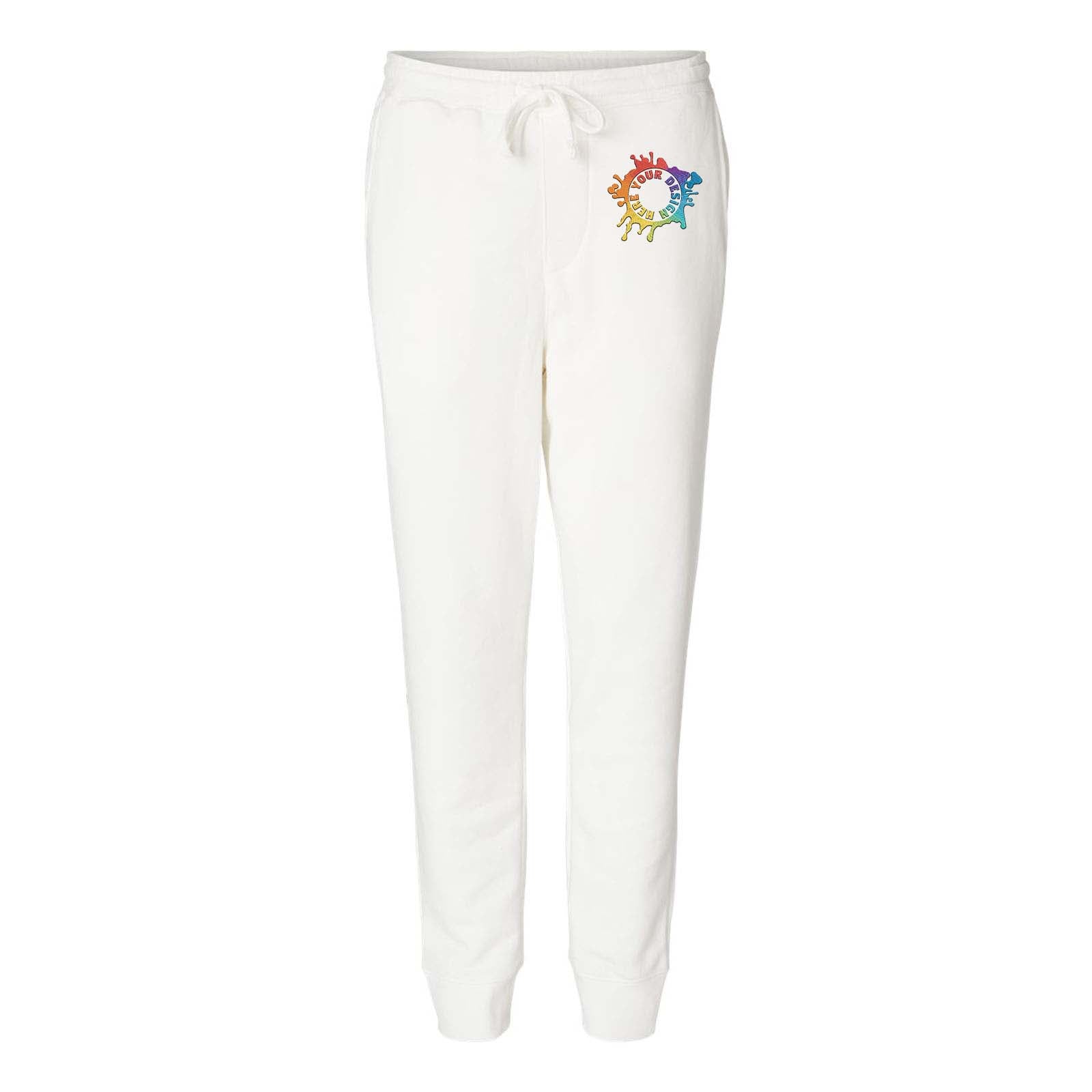 Independent Trading Co. Pigment-Dyed Fleece Jogger Pants Embroidery - Mato & Hash