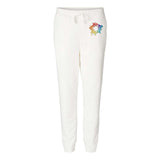 Independent Trading Co. Pigment-Dyed Fleece Jogger Pants Embroidery