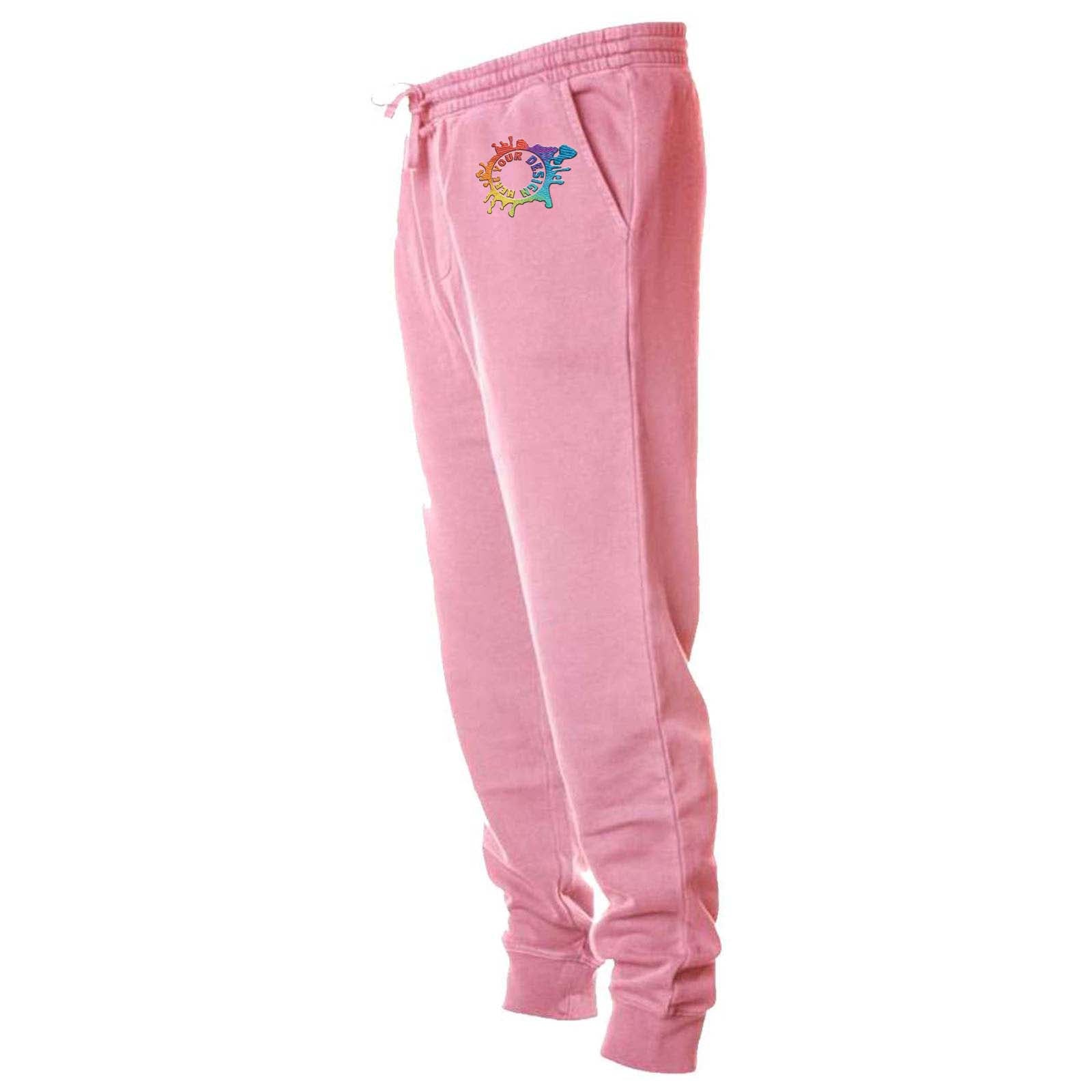 Independent Trading Co. Pigment-Dyed Fleece Jogger Pants Embroidery - Mato & Hash
