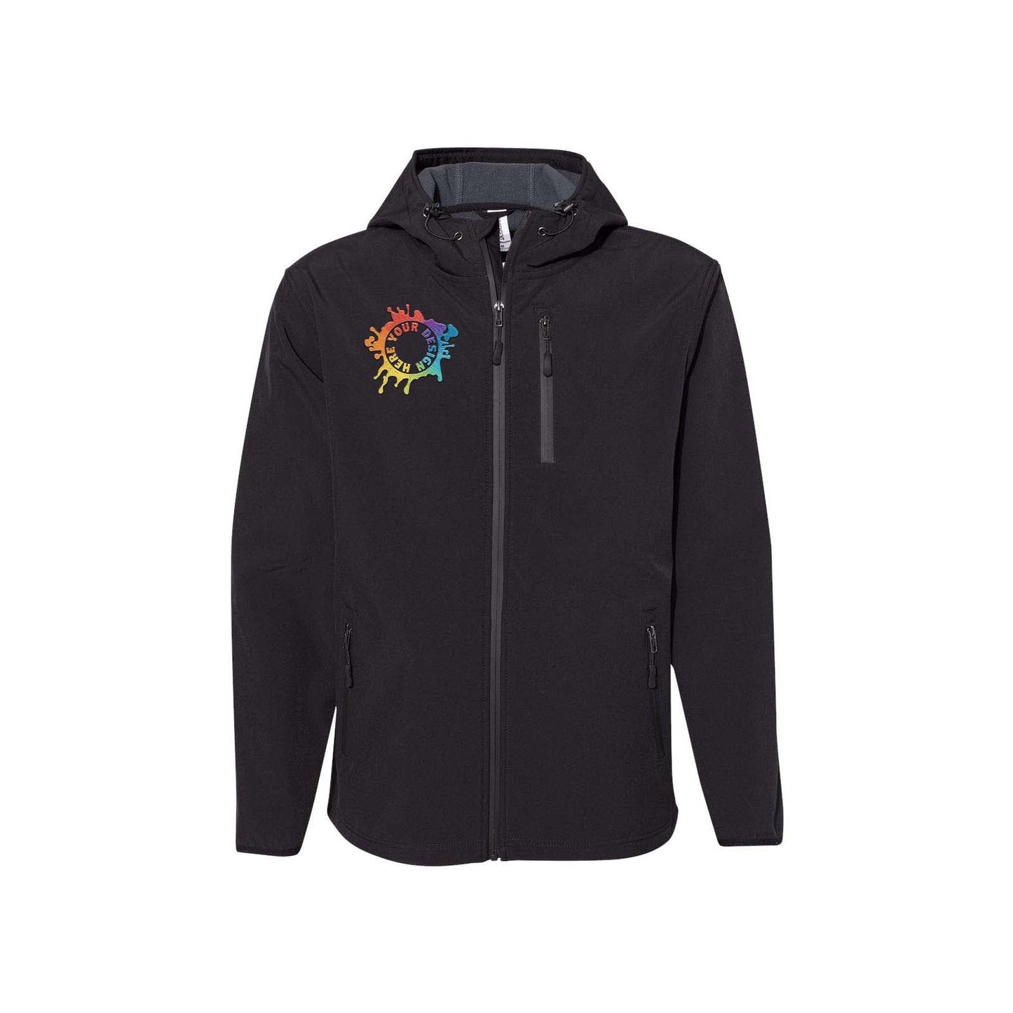 Independent Trading Co. - Poly-Tech Soft Shell Jacket Embroidery - Mato & Hash