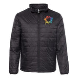 Independent Trading Co. Puffer Jacket Embroidery