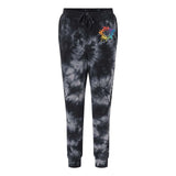 Independent Trading Co. Tie-Dyed Fleece Jogger Pants Embroidery - Mato & Hash