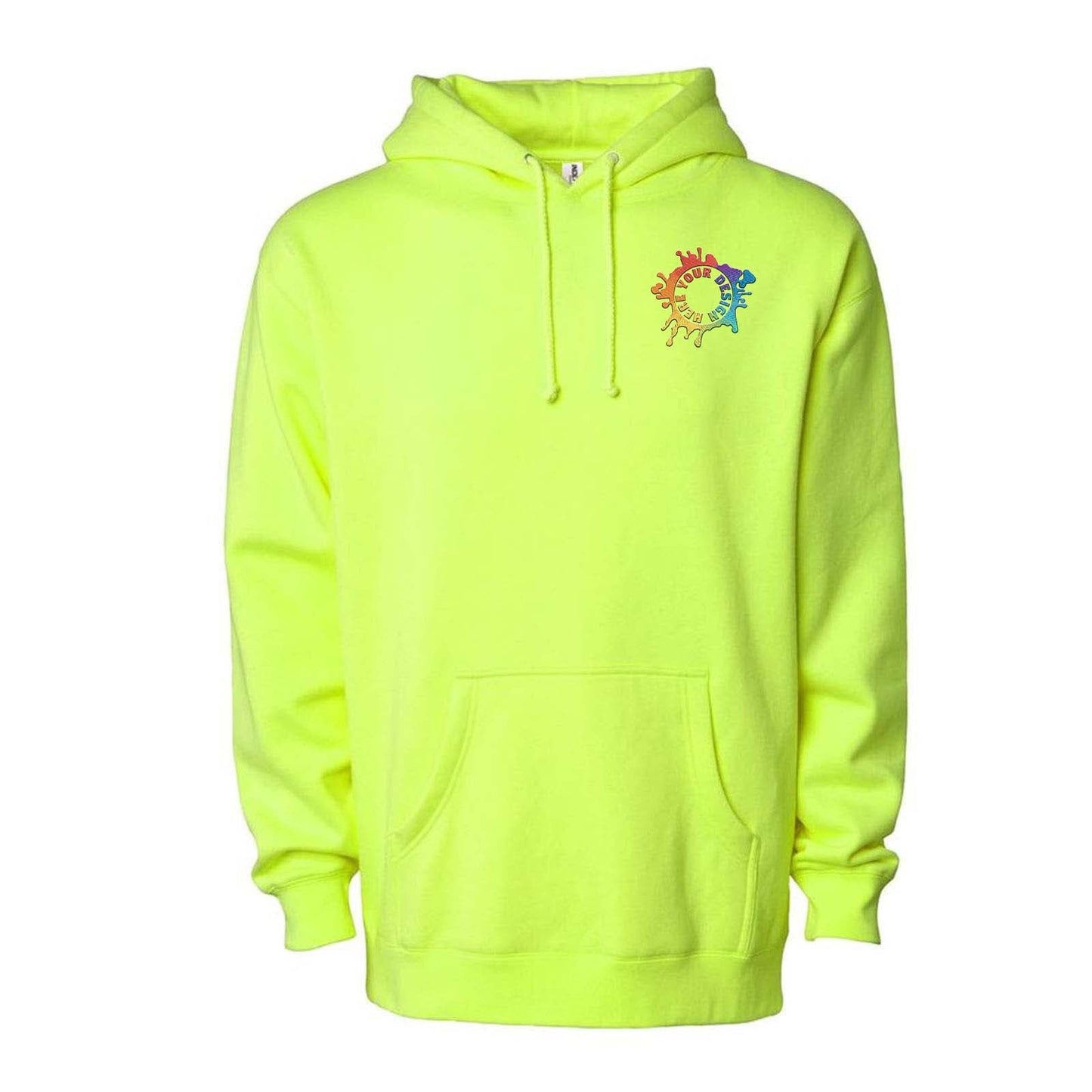 Independent Trading Co. Unisex Heavyweight Hooded Sweatshirt Embroidery - Mato & Hash