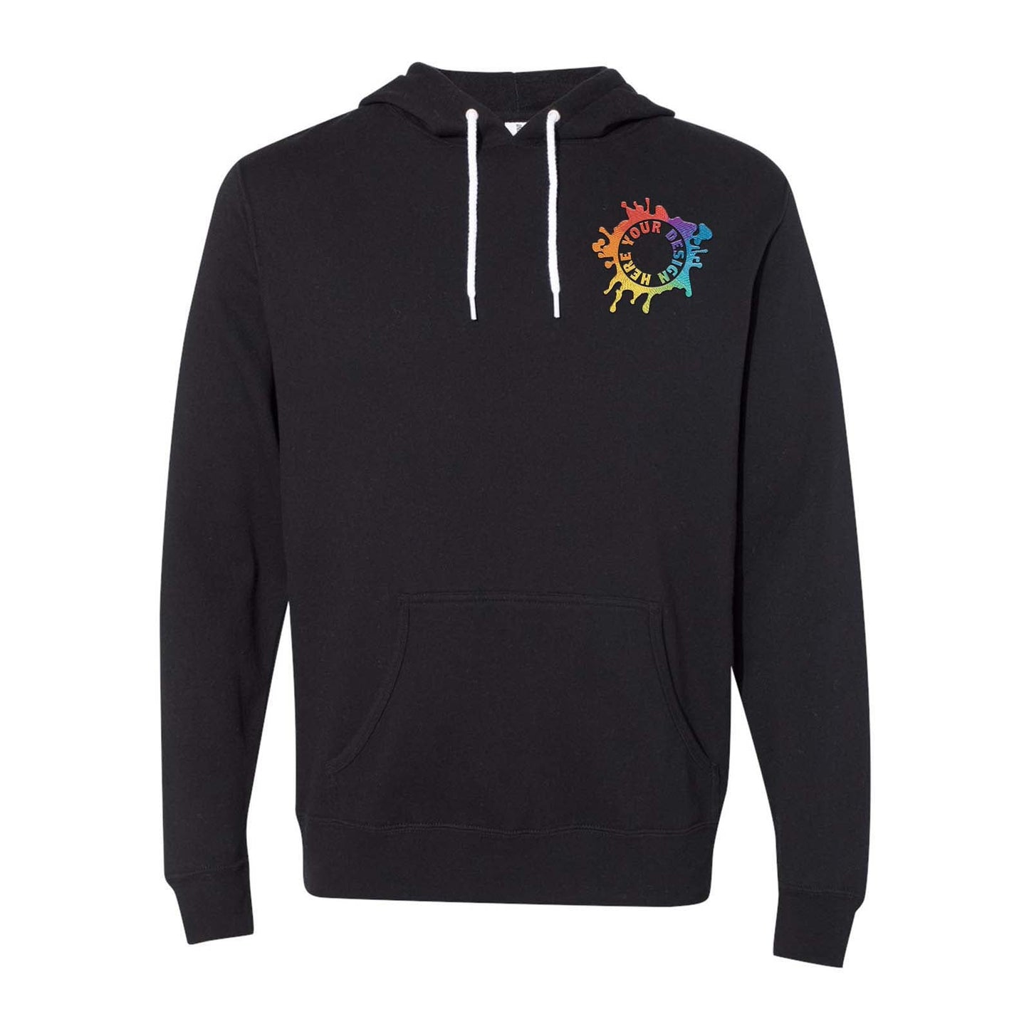 Independent Trading Co. Unisex Lightweight Hooded Sweatshirt Embroidery - Mato & Hash