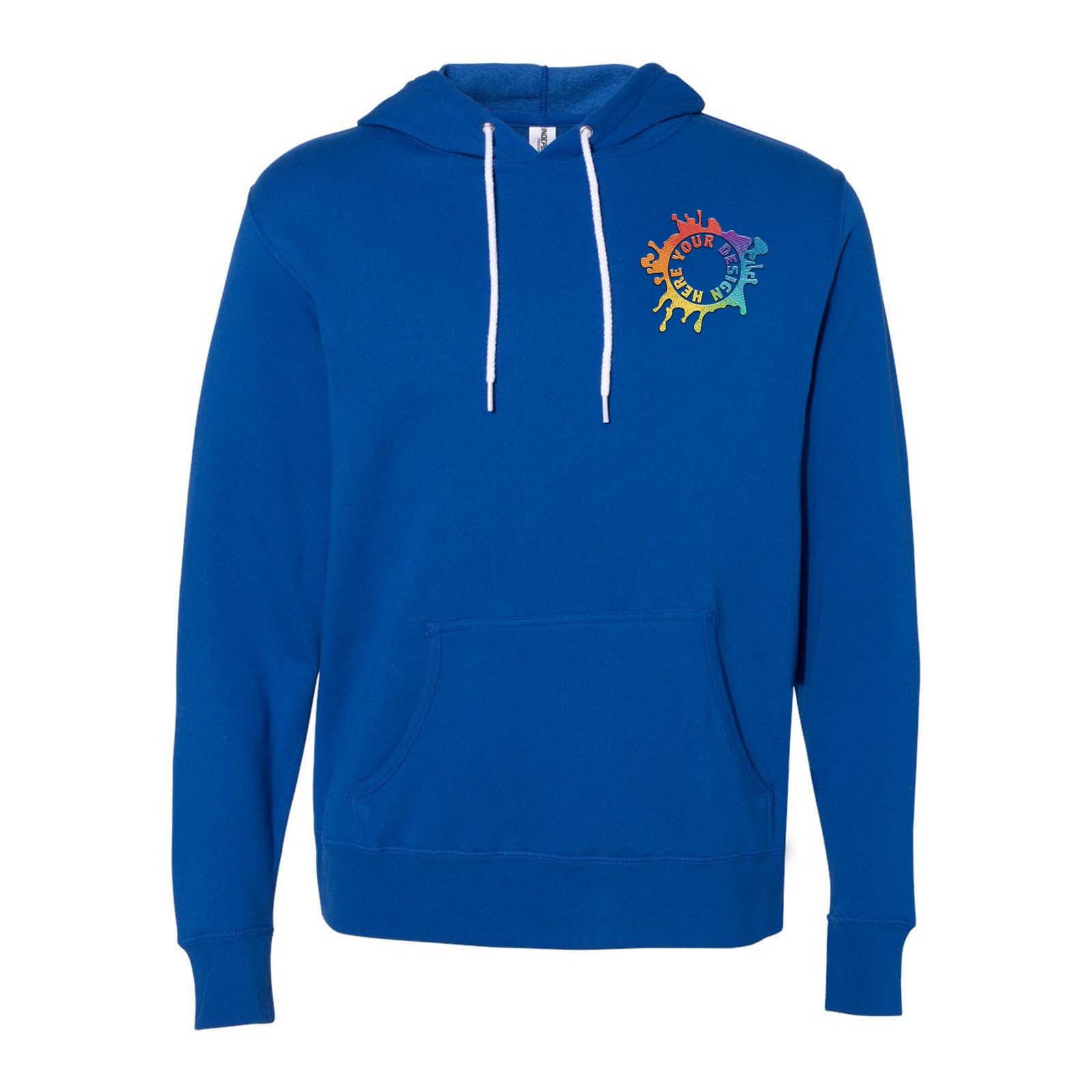 Independent Trading Co. Unisex Lightweight Hooded Sweatshirt Embroidery - Mato & Hash