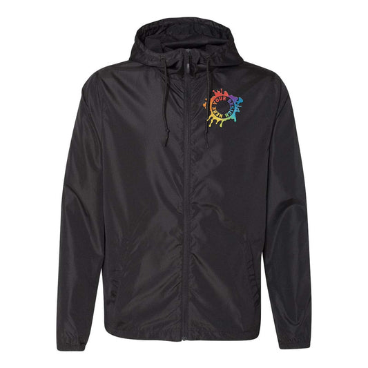 Independent Trading Co. - Unisex Lightweight Windbreaker Full-Zip Jacket Embroidery - Mato & Hash