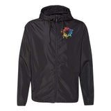 Independent Trading Co. - Unisex Lightweight Windbreaker Full-Zip Jacket Embroidery