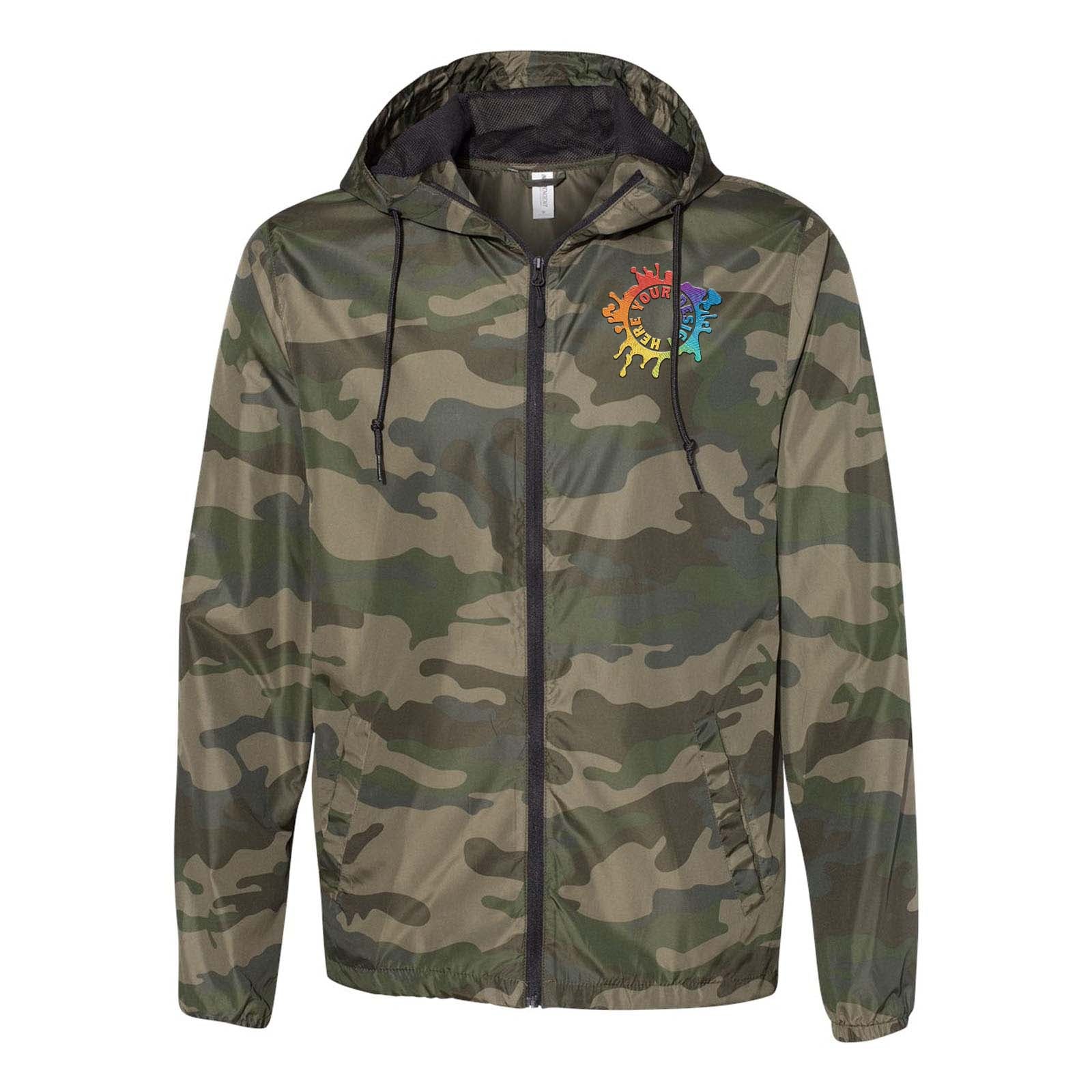 Independent Trading Co. - Unisex Lightweight Windbreaker Full-Zip Jacket Embroidery - Mato & Hash