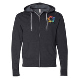 Independent Trading Co. Unisex Triblend Lightweight Full-Zip Hooded Sweatshirt Embroidery - Mato & Hash