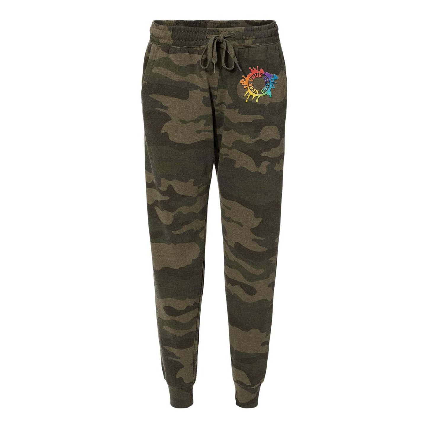 Independent Trading Co. Women's California Wave Wash Jogger Sweatpants Embroidery - Mato & Hash