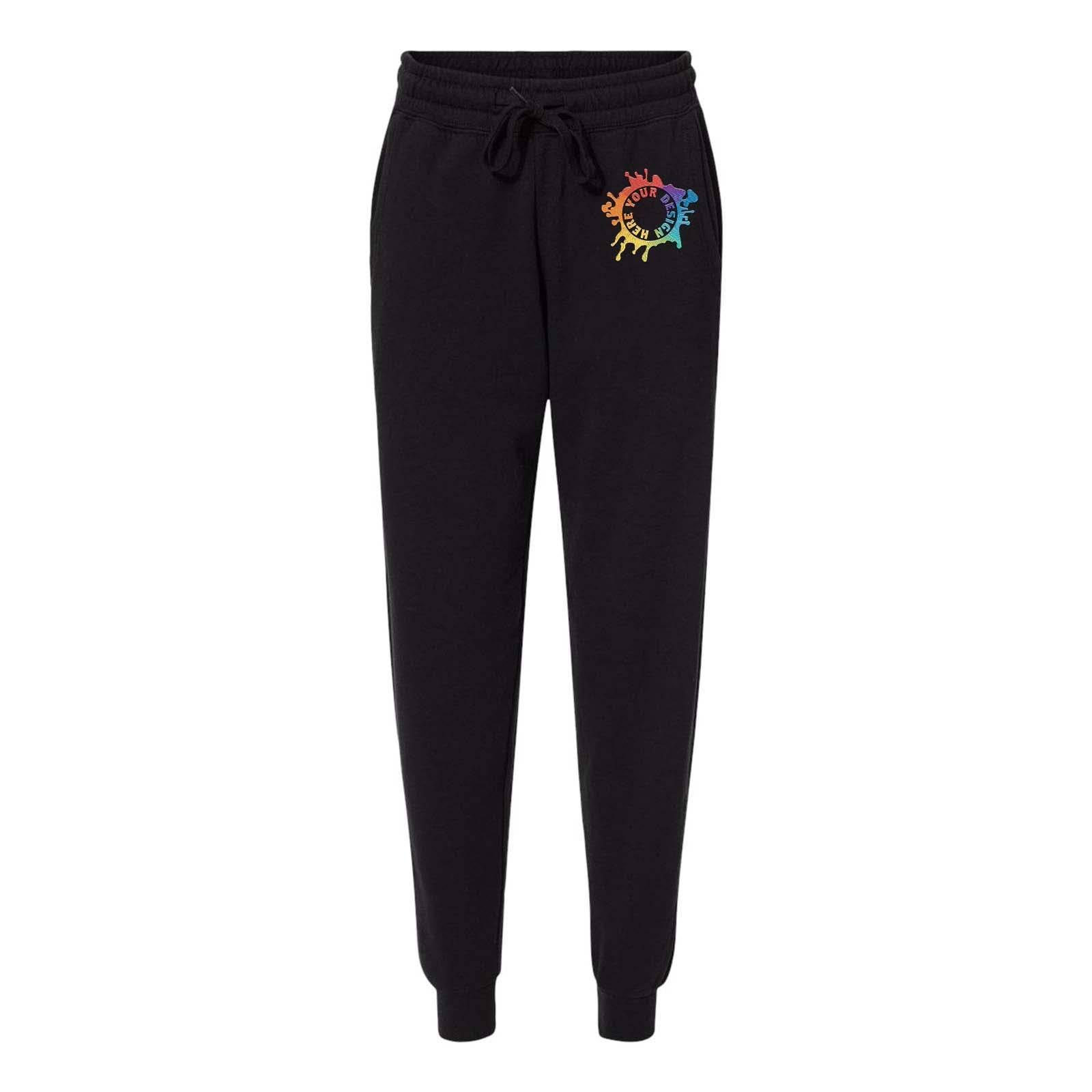Independent Trading Co. Women's California Wave Wash Jogger Sweatpants Embroidery - Mato & Hash