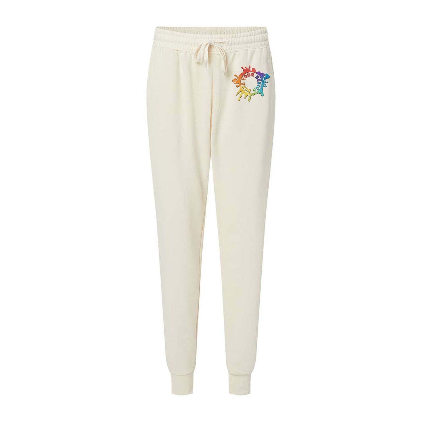 Independent Trading Co. Women's California Wave Wash Jogger Sweatpants Embroidery - Mato & Hash