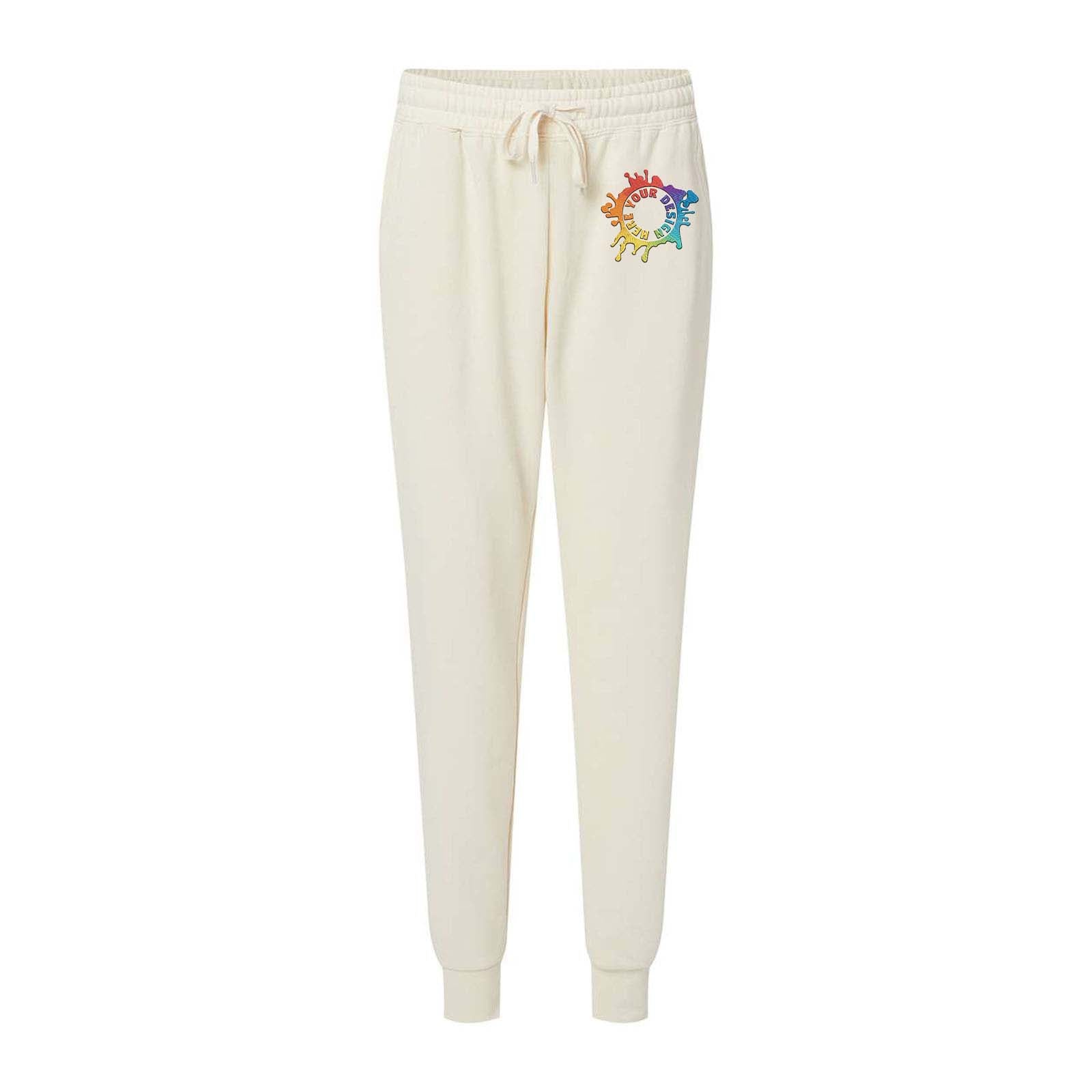 Independent Trading Co. Women's California Wave Wash Jogger Sweatpants Embroidery - Mato & Hash