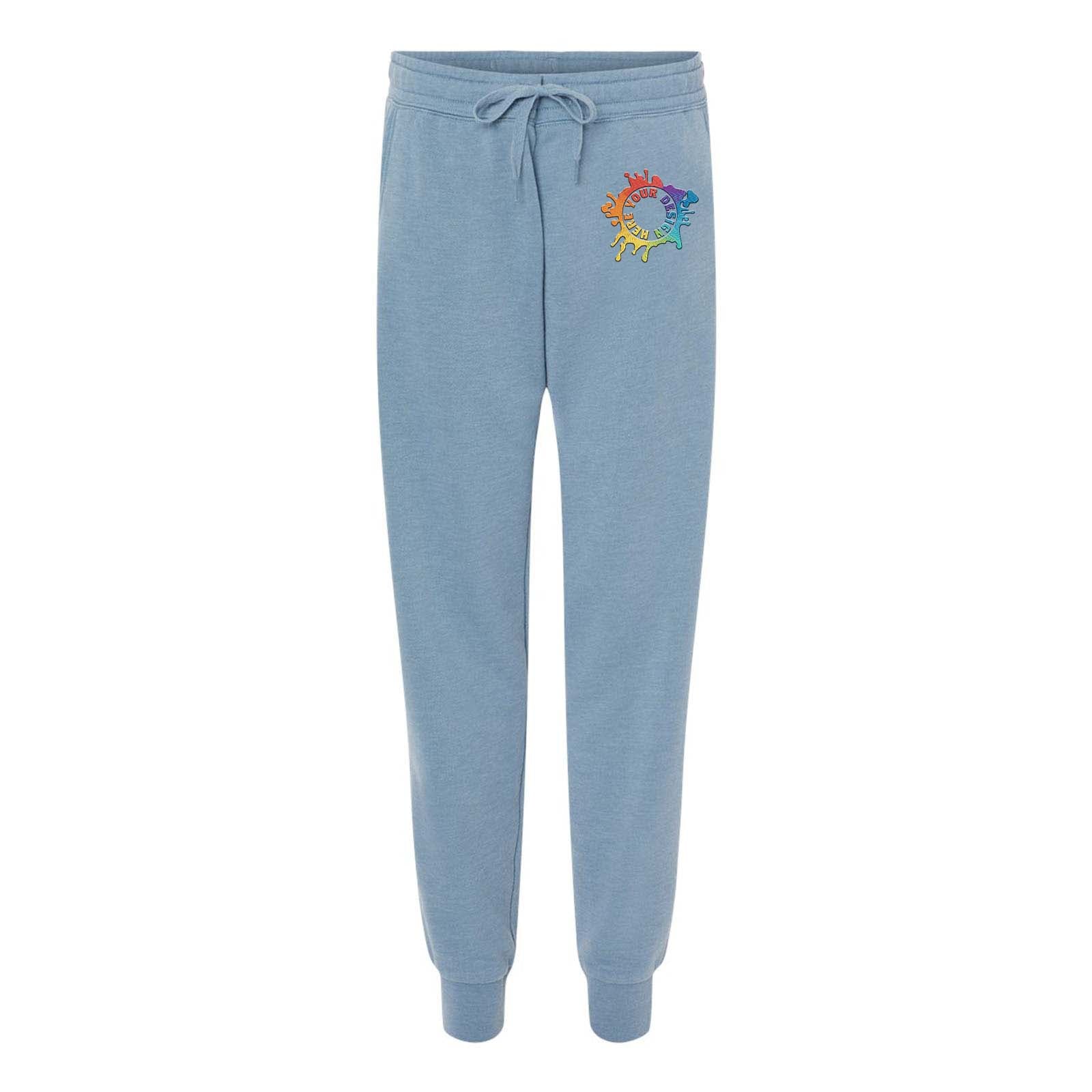 Independent Trading Co. Women's California Wave Wash Jogger Sweatpants Embroidery - Mato & Hash