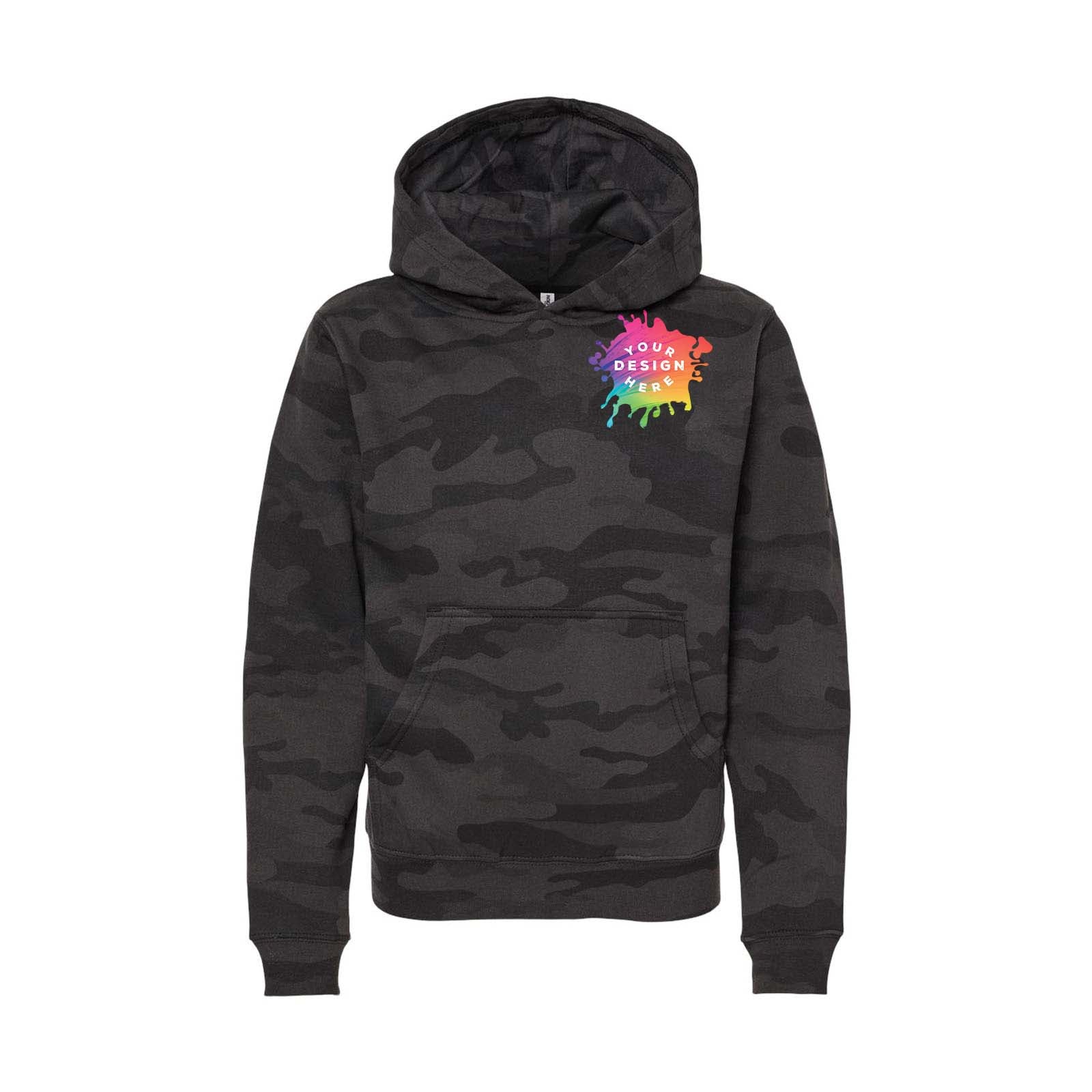 Independent Trading Co. Youth Midweight Hooded Sweatshirt - Mato & Hash