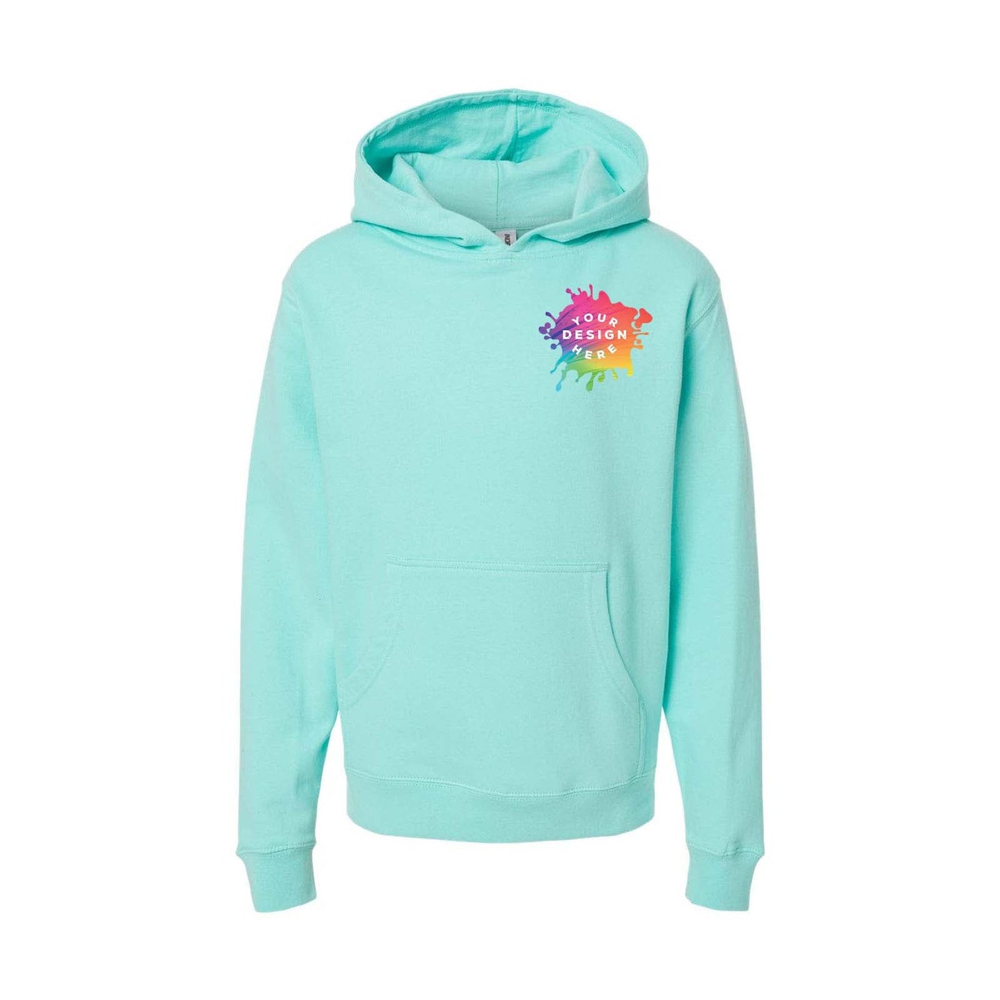 Independent Trading Co. Youth Midweight Hooded Sweatshirt - Mato & Hash