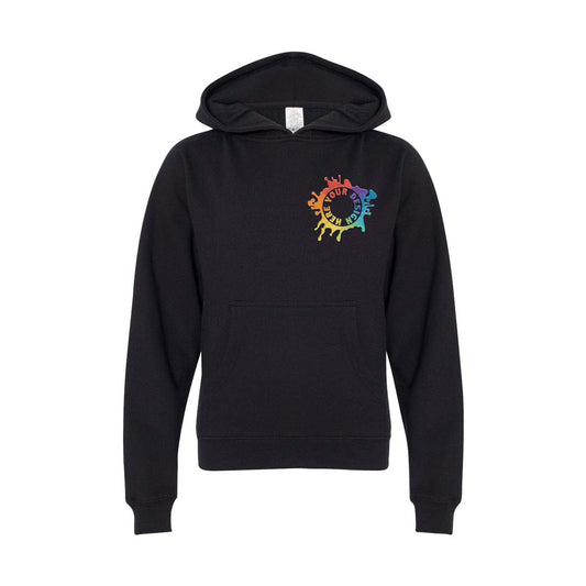 Independent Trading Co. Youth Midweight Hooded Sweatshirt Embroidery - Mato & Hash
