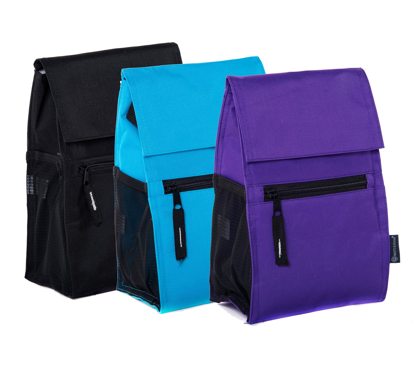 Insulated Lunch Bag w/ Strap and Name Tag - Mato & Hash