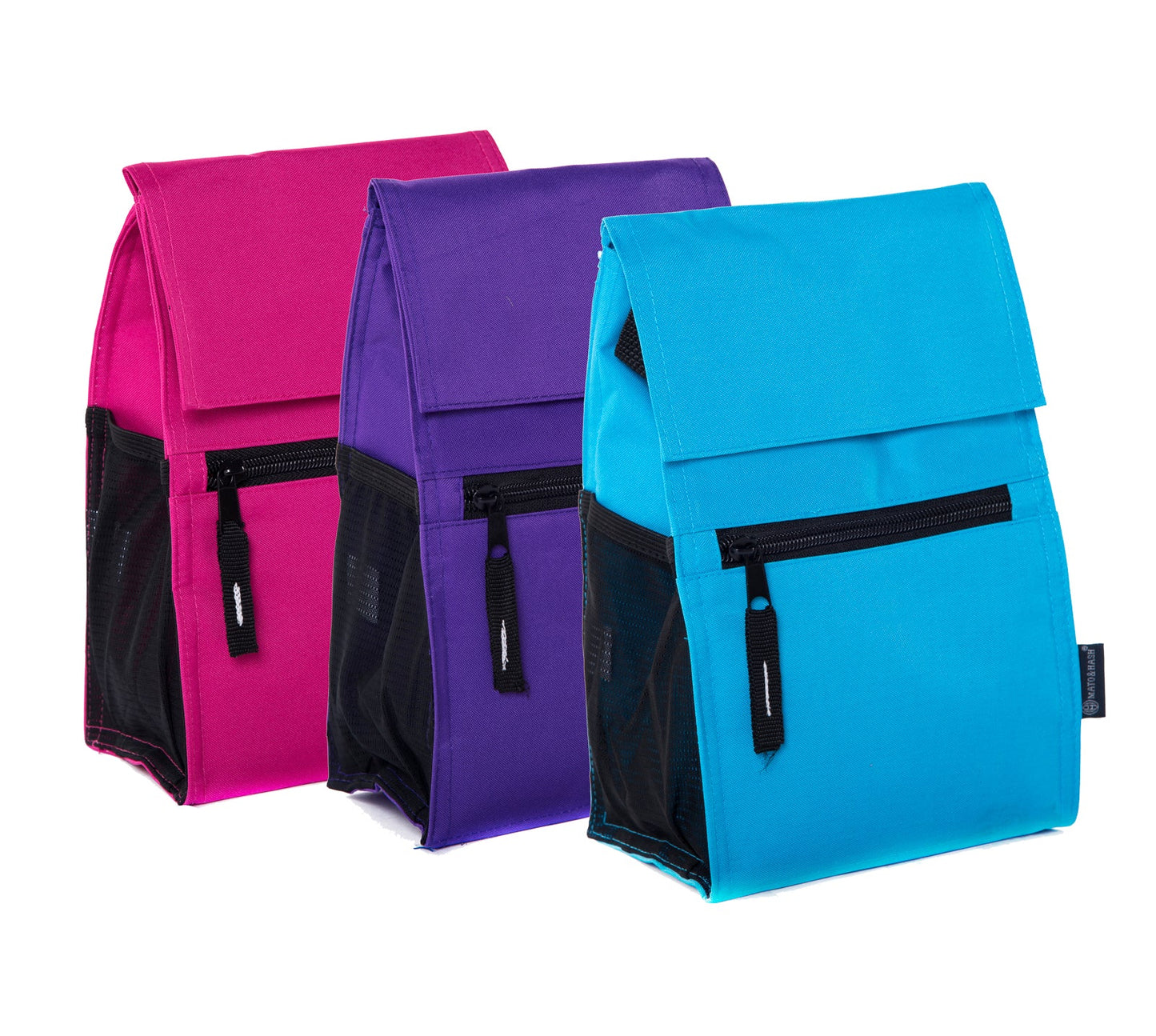 Insulated Lunch Bag w/ Strap and Name Tag - Mato & Hash