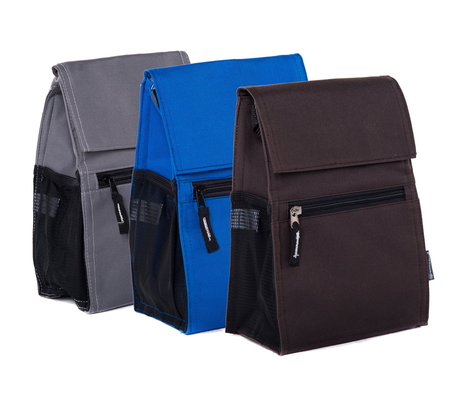 Insulated Lunch Bag w/ Strap and Name Tag - Mato & Hash