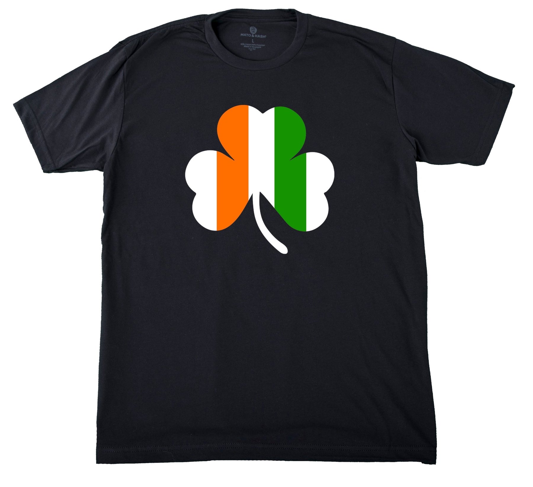 Irish Flag Shamrock Unisex St. Patrick's Day T Shirts - Mato & Hash