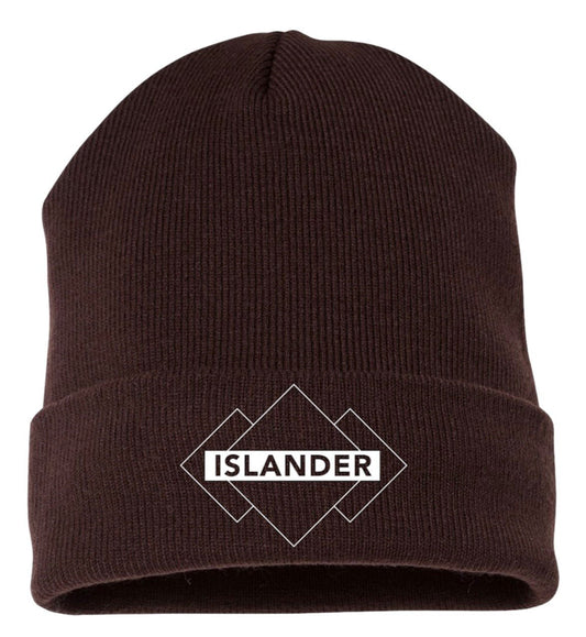 Islander Cuffed Knit Beanie - Mato & Hash