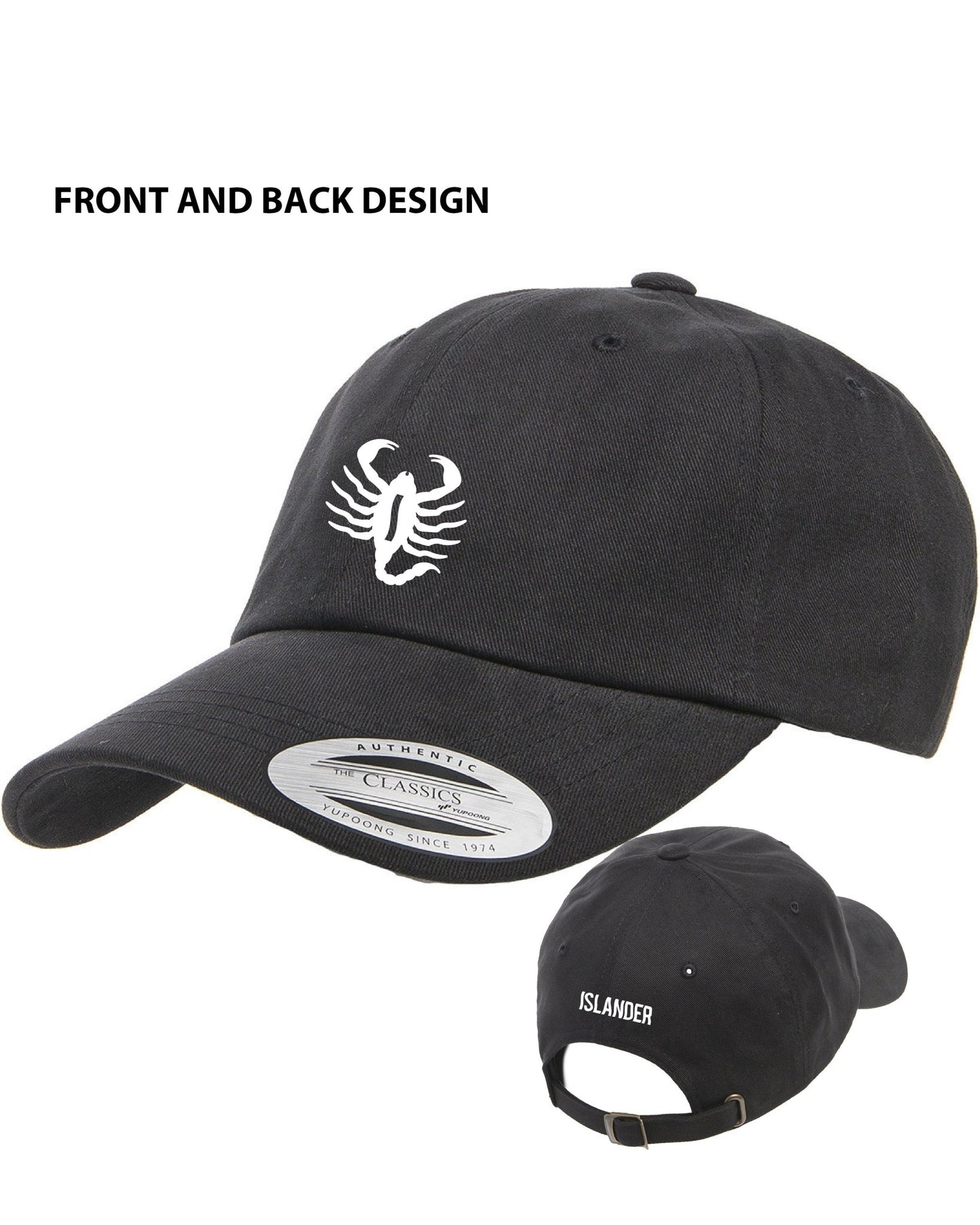 ISLANDER Dad Hat - Scorpion - Mato & Hash