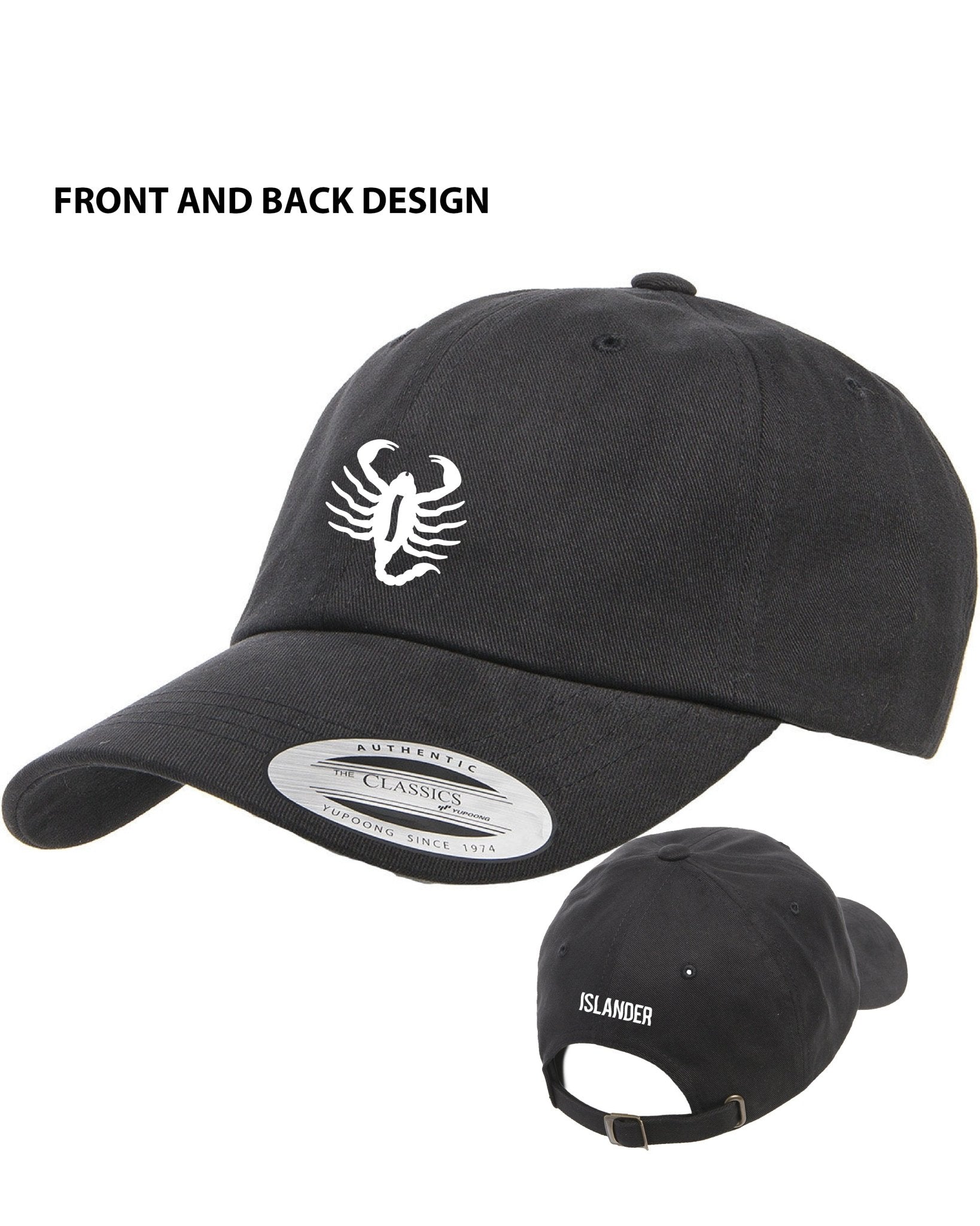 ISLANDER Dad Hat - Scorpion - Mato & Hash