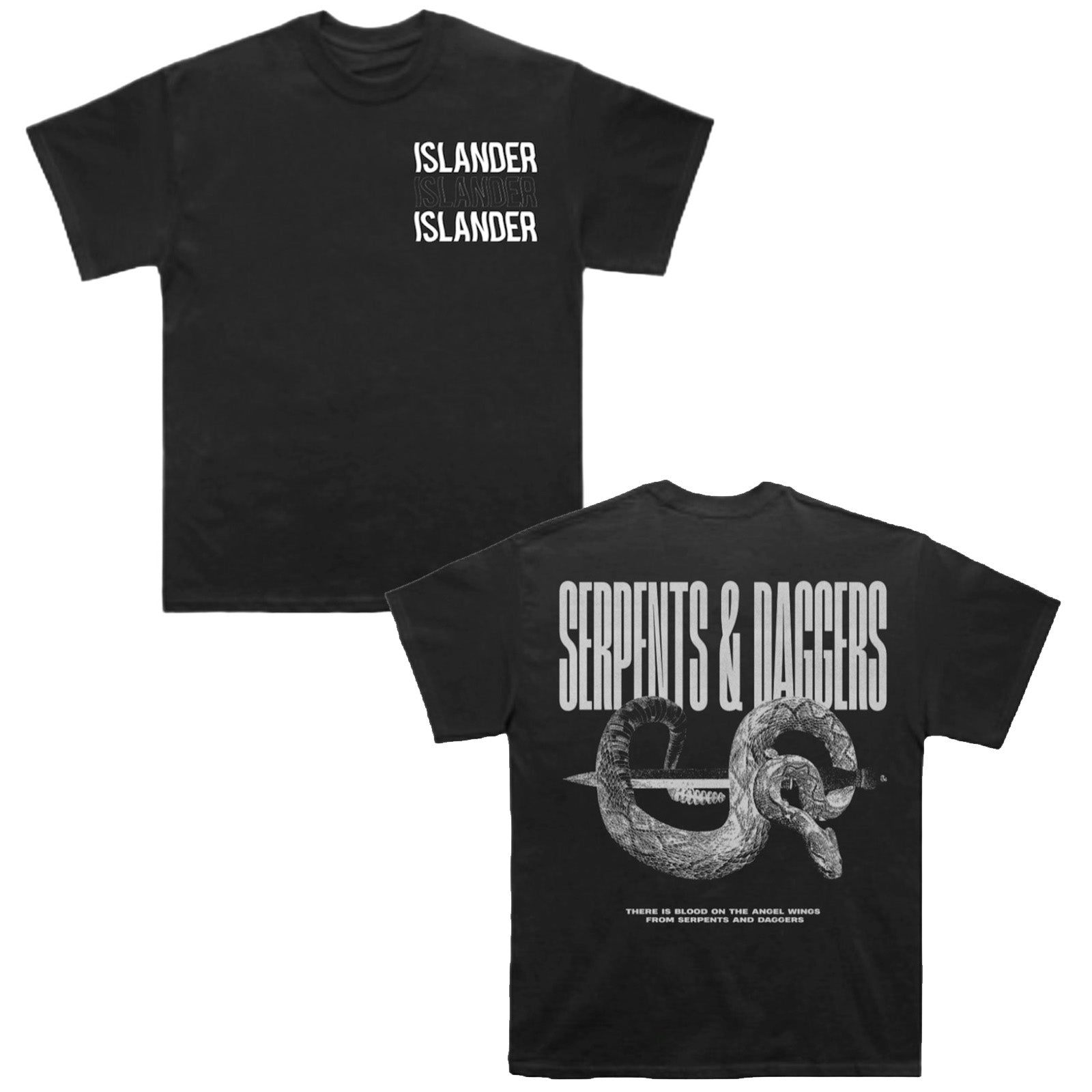 Islander Serpents and Daggers Unisex T-Shirt - Mato & Hash
