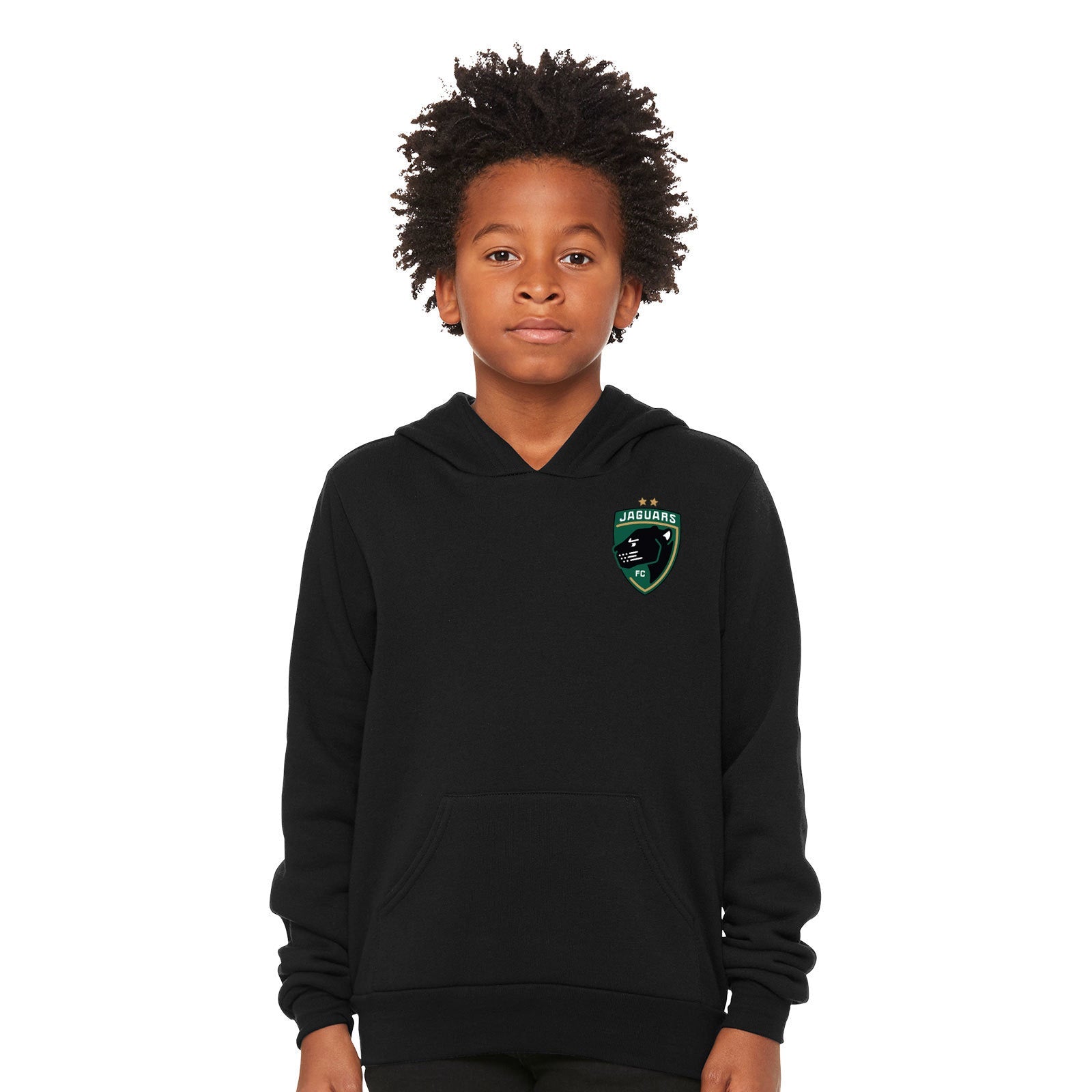 Jagaurs Youth Cotton/Polyester Fleece Hooded Sweatshirt - Mato & Hash