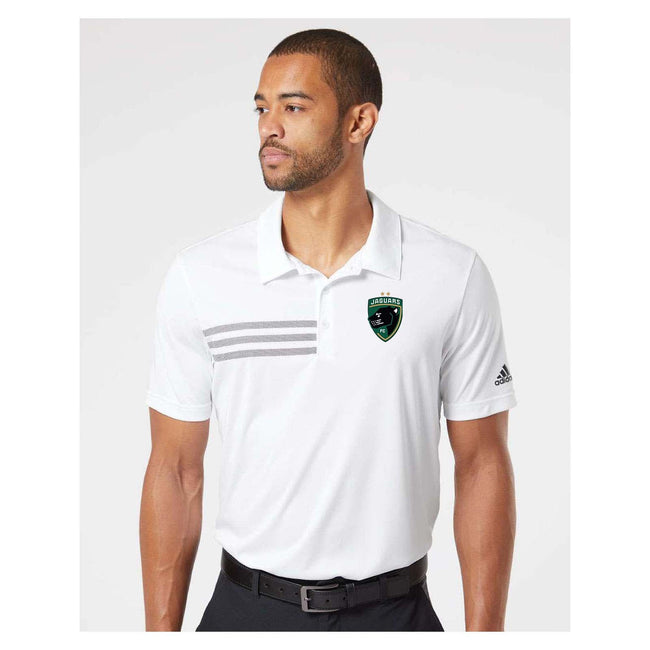 Jaguars Adidas - 3-Stripes Chest Polo Embroidery Crest