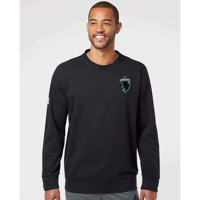 Jaguars Adidas - Fleece Crewneck Sweatshirt Embroidery Crest