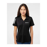 Jaguars Adidas - Women's Floating 3-Stripes Polo Embroidery - Mato & Hash