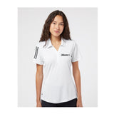 Jaguars Adidas - Women's Floating 3-Stripes Polo Embroidery - Mato & Hash