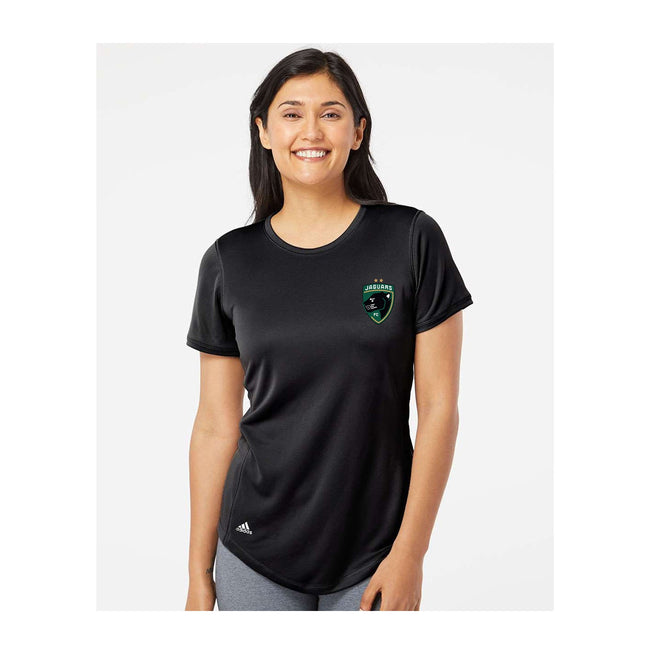 Jaguars Adidas - Women's Sport T-Shirt Printed Crest